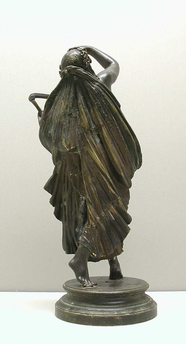 La Poésie Légère, James Pradier (French, 1790–1852), Bronze, French