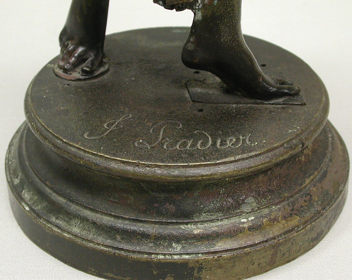 La Poésie Légère, James Pradier (French, 1790–1852), Bronze, French