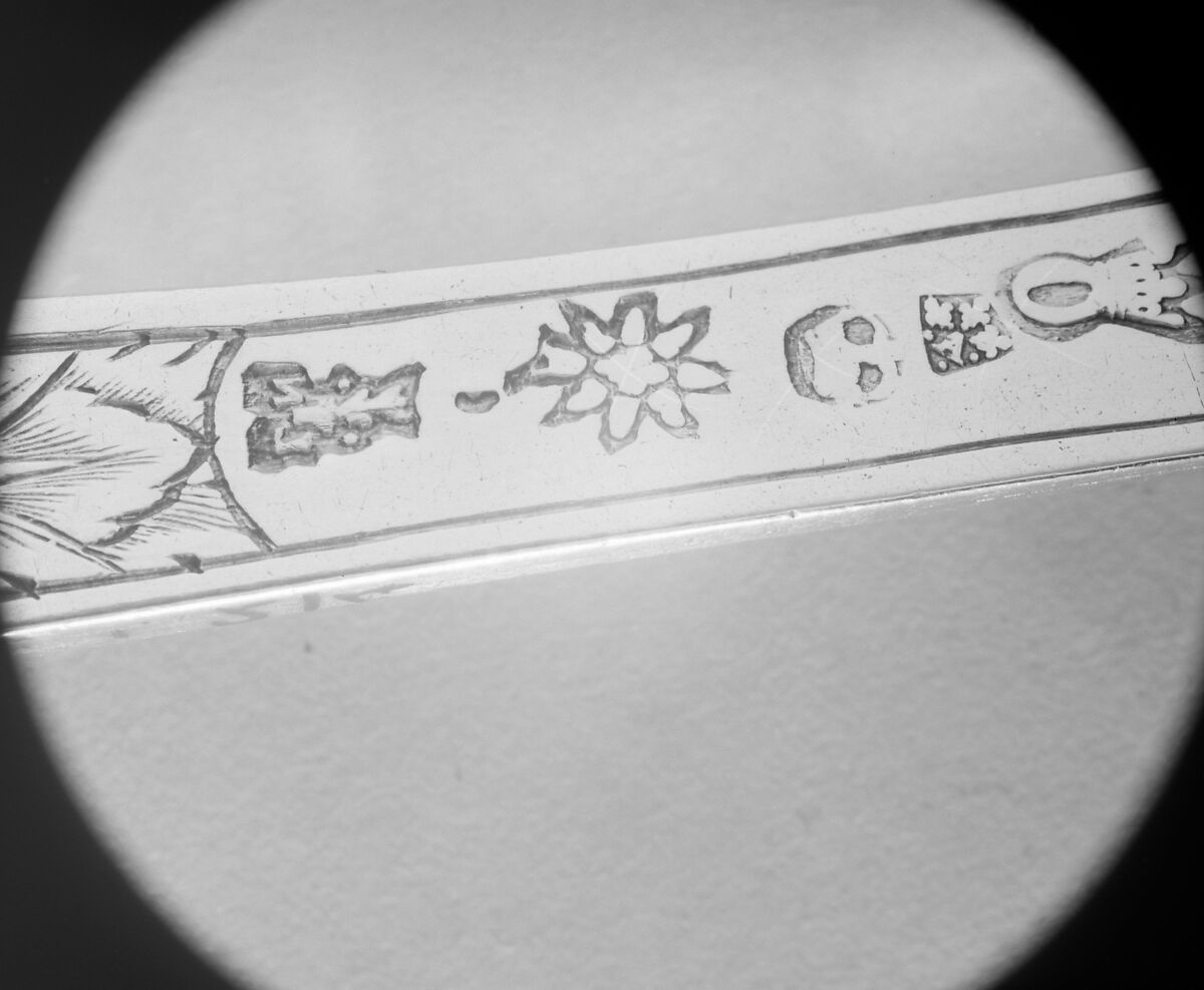 Spoon, Louis Nicolle (master 1666, registered new mark 1680, active 1694), Silver gilt, French, Paris