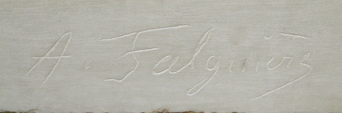 Saint Tarcisius, Alexandre Falguière (French, Toulouse 1831–1900 Paris), Marble, French, Paris