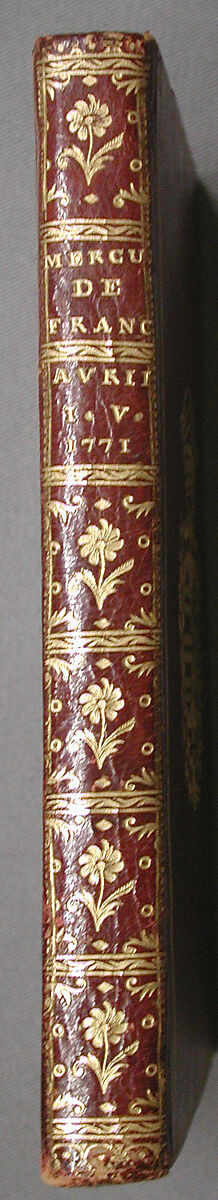Mercure de France, Leather, paper, French, Paris