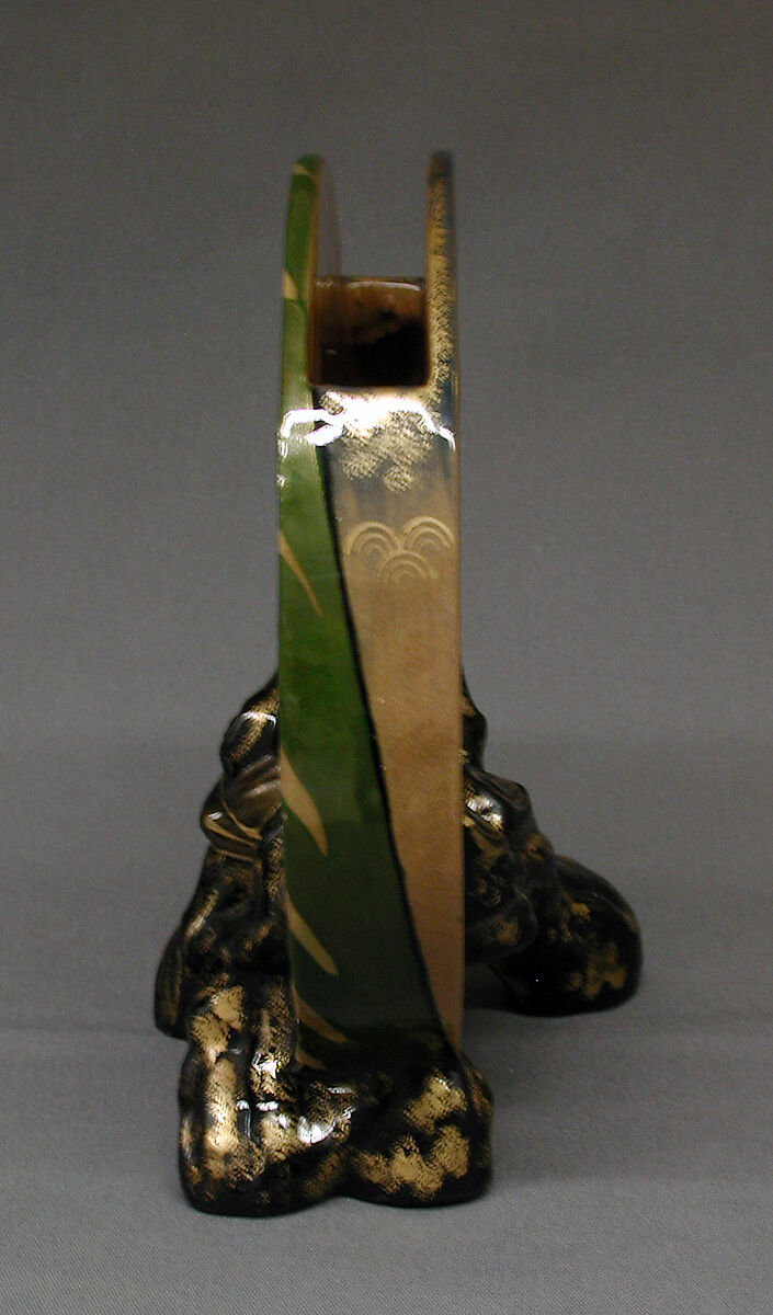Vase, Emile Gallé (French, Nancy 1846–1904 Nancy), Earthenware, French, Nancy
