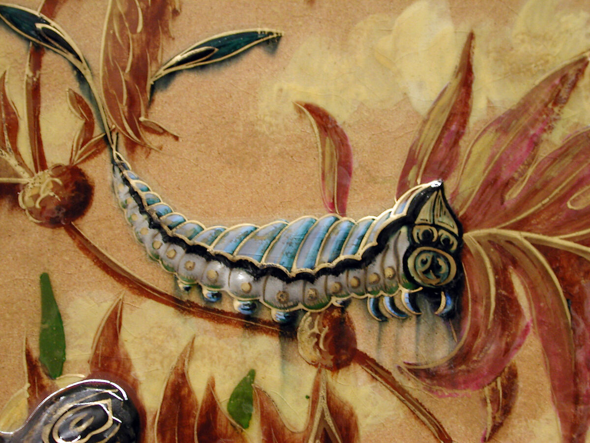 Vase, Emile Gallé (French, Nancy 1846–1904 Nancy), Earthenware, French, Nancy