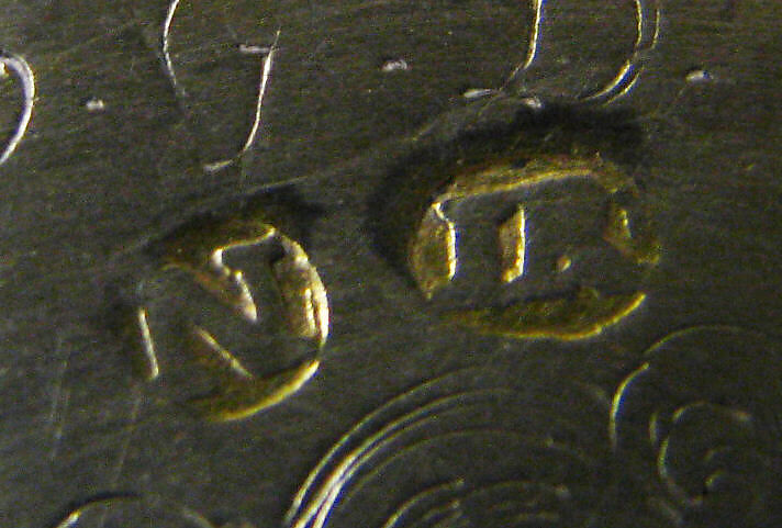 Double beaker, Georg Rühl (master 1598, died 1625), Gilded silver, mother-of-pearl, German, Nuremberg