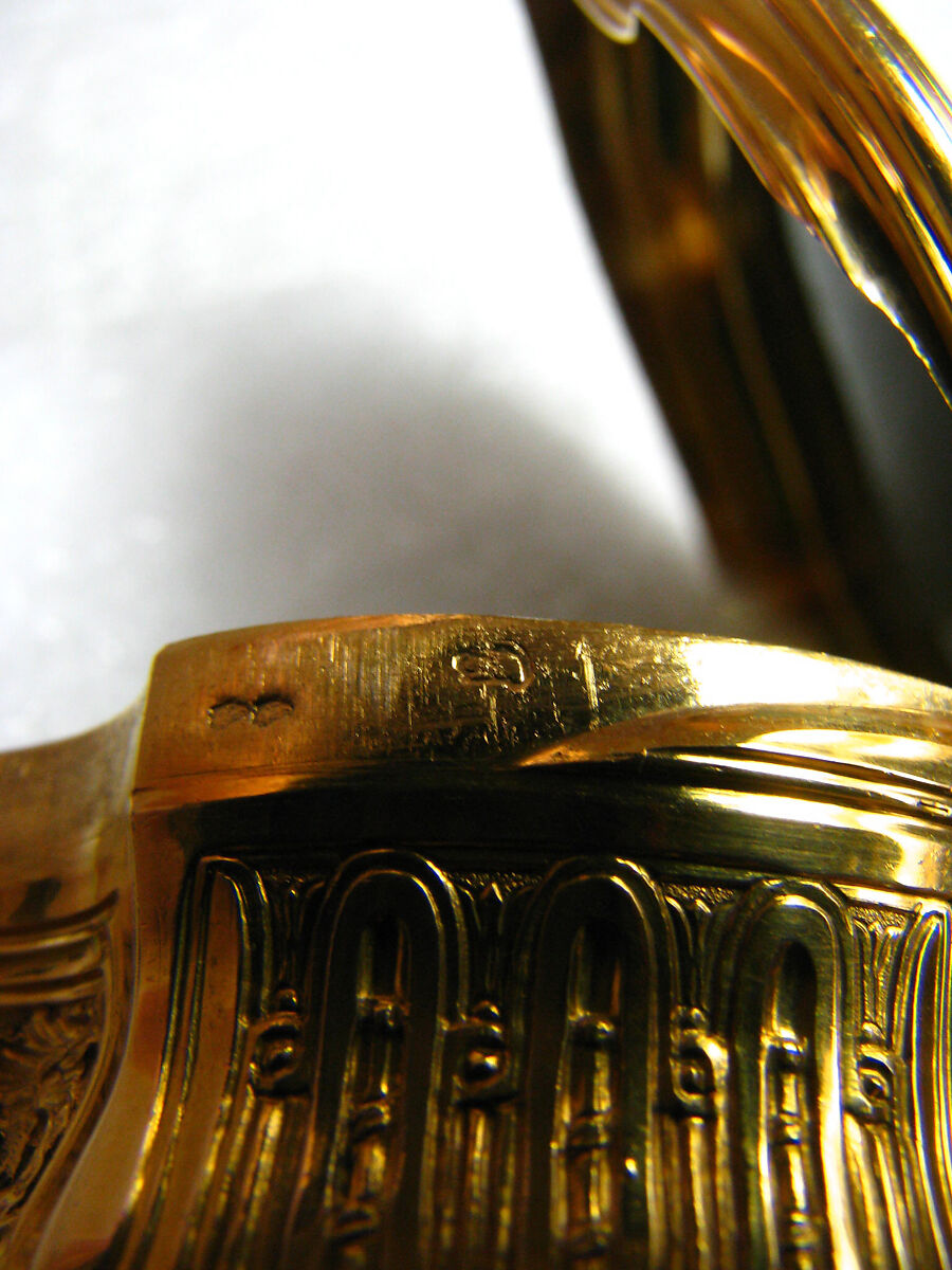 Snuffbox, Bloodstone, gold, German