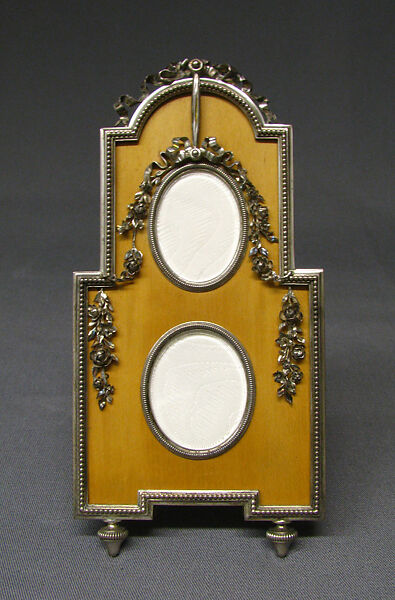 Picture frame, House of Carl Fabergé, Silver gilt, holly wood, Russian,St. Petersburg 