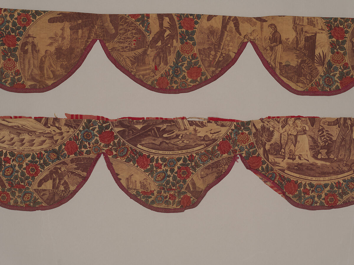 Valance, Cotton, French