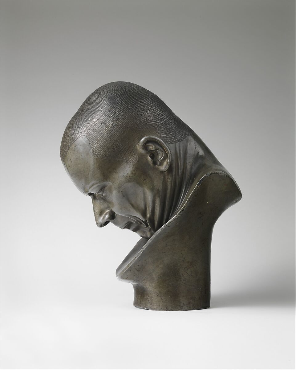 A Hypocrite and a Slanderer, Franz Xaver Messerschmidt (German, Wiesensteig 1736–1783 Pressburg), Tin alloy, Austrian, probably Pressburg (Bratislava)