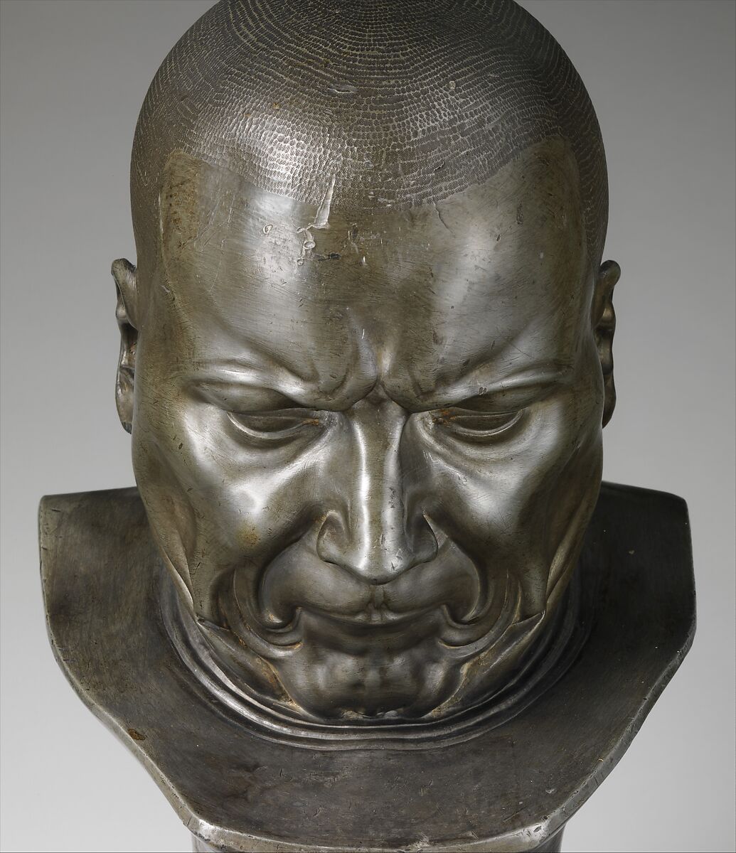 A Hypocrite and a Slanderer, Franz Xaver Messerschmidt (German, Wiesensteig 1736–1783 Pressburg), Tin alloy, Austrian, probably Pressburg (Bratislava)