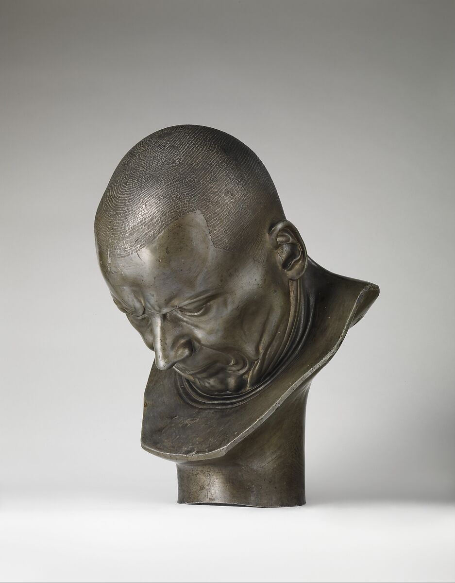 A Hypocrite and a Slanderer, Franz Xaver Messerschmidt (German, Wiesensteig 1736–1783 Pressburg), Tin alloy, Austrian, probably Pressburg (Bratislava)