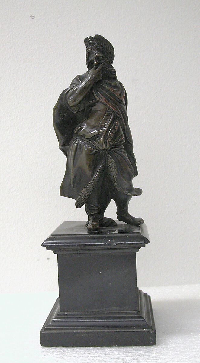 Anacharsis the Scythian (?), After a model by Pierre I Legros (1629–1714), Bronze, French 
