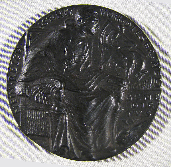 Pope Benedict XV's Support, Medalist: Karl Goetz (German, 1875–1950), Bronze, German 