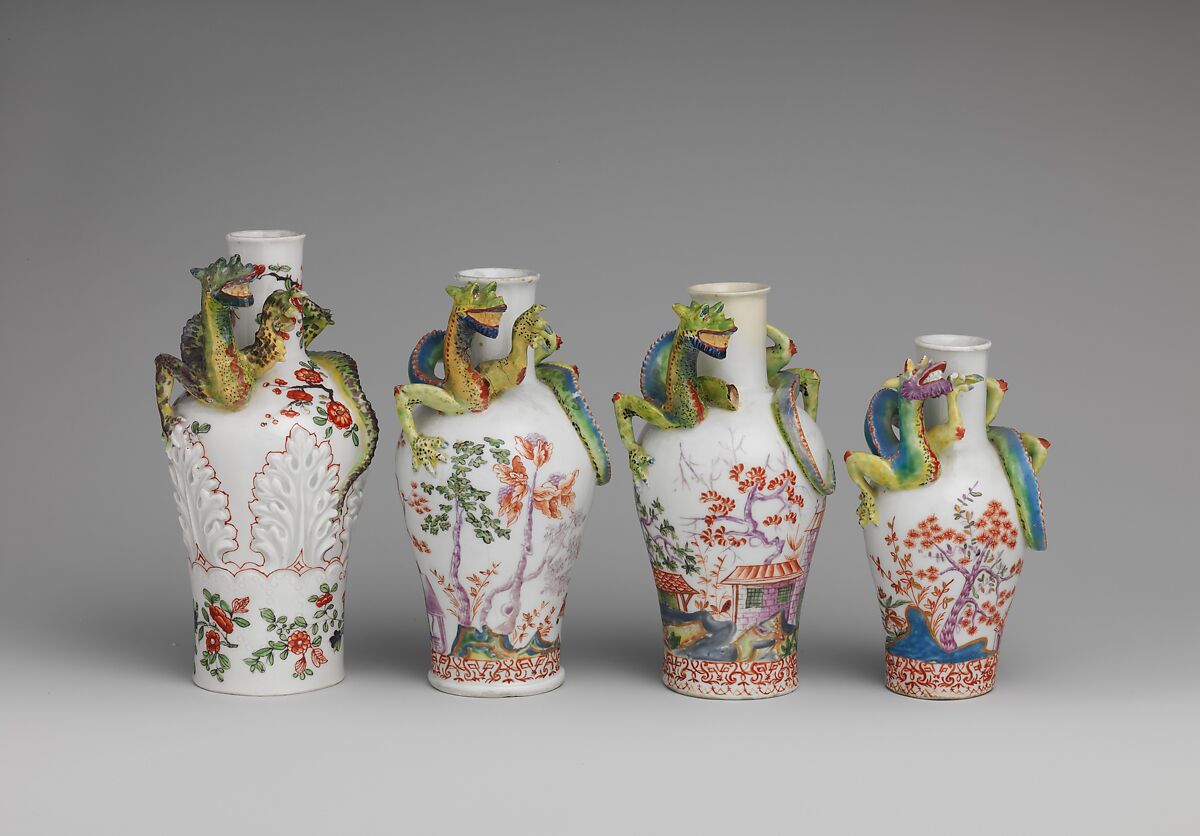 Vase (one of a pair), Vienna, Hard-paste porcelain, Austrian, Vienna