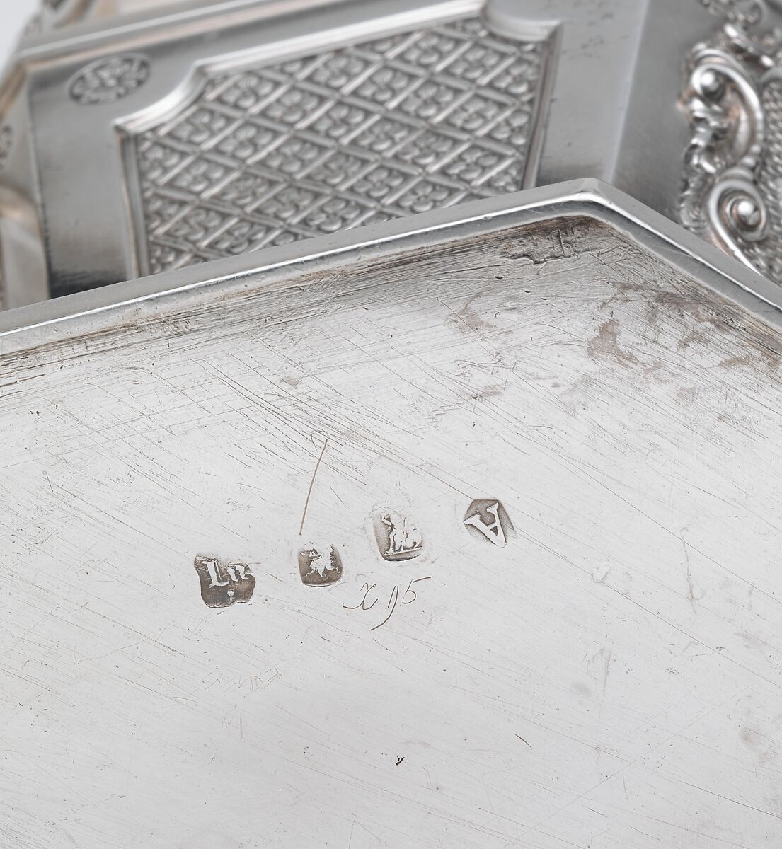 Wine cooler (one of a pair), William Lukin I (British, active 1699– ca.1755), Silver, British, London