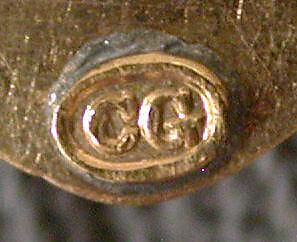 Necklace with Satyr's-head pendants, Carlo Giuliano (Italian, active England, ca. 1831–1895), Gold, lapis lazuli, pearls, enamel, British, London