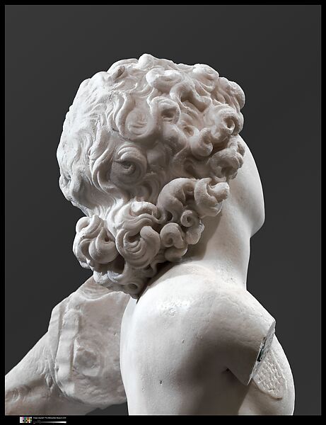 Cupid, Michelangelo Buonarroti (Italian, Caprese 1475–1564 Rome), Marble, Italian, Florence
