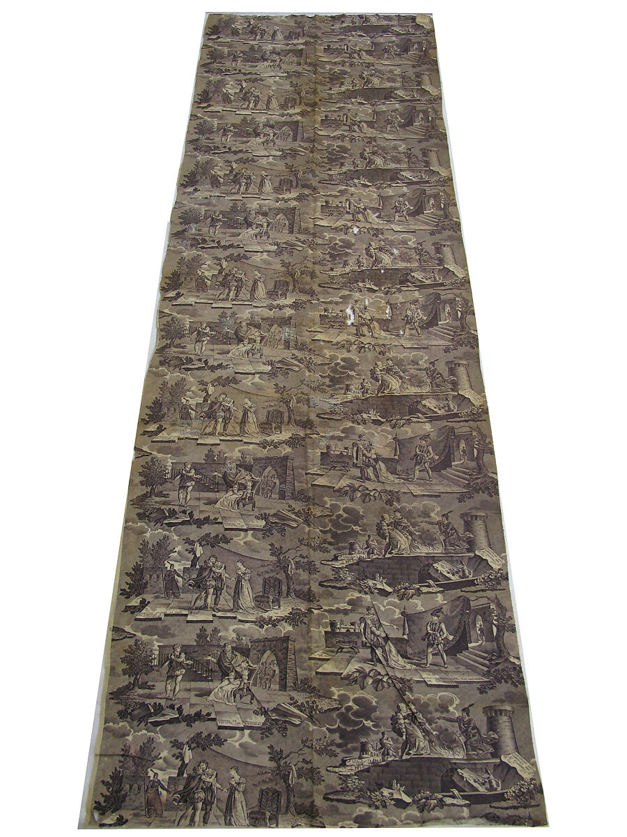 Scenes from "The Life and Adventures of Chevalier de Faublas" by Jean-Baptiste Louvet de Couvray, Cotton, French