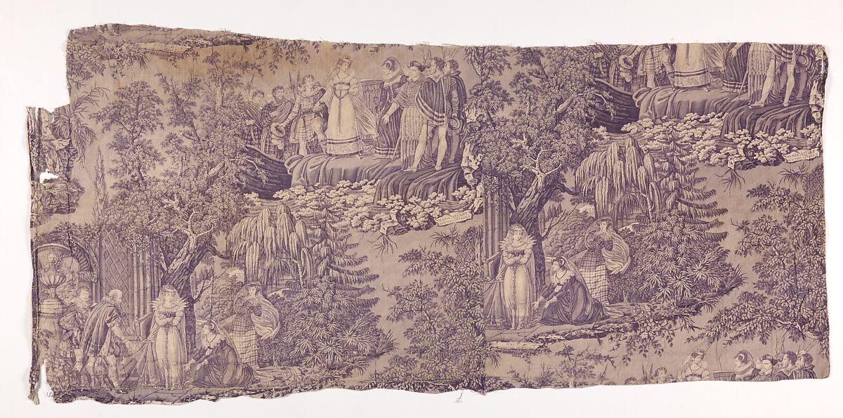 Scenes from the life of Mary Queen of Scots, Cotton, French 