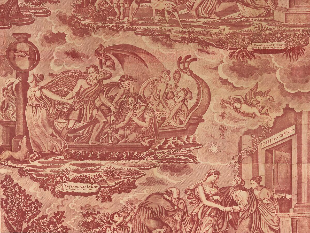 "Temple des Souvenirs", Cotton, French