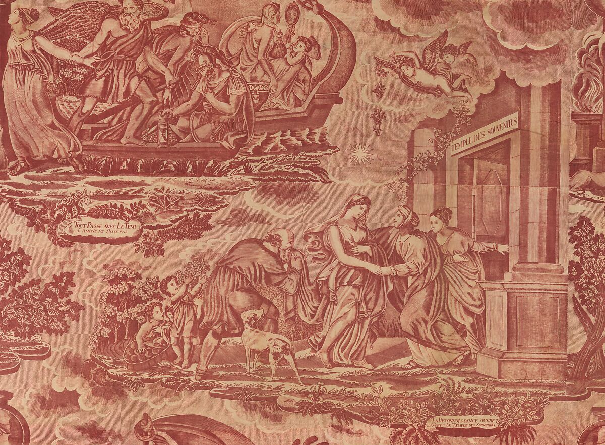 "Temple des Souvenirs", Cotton, French