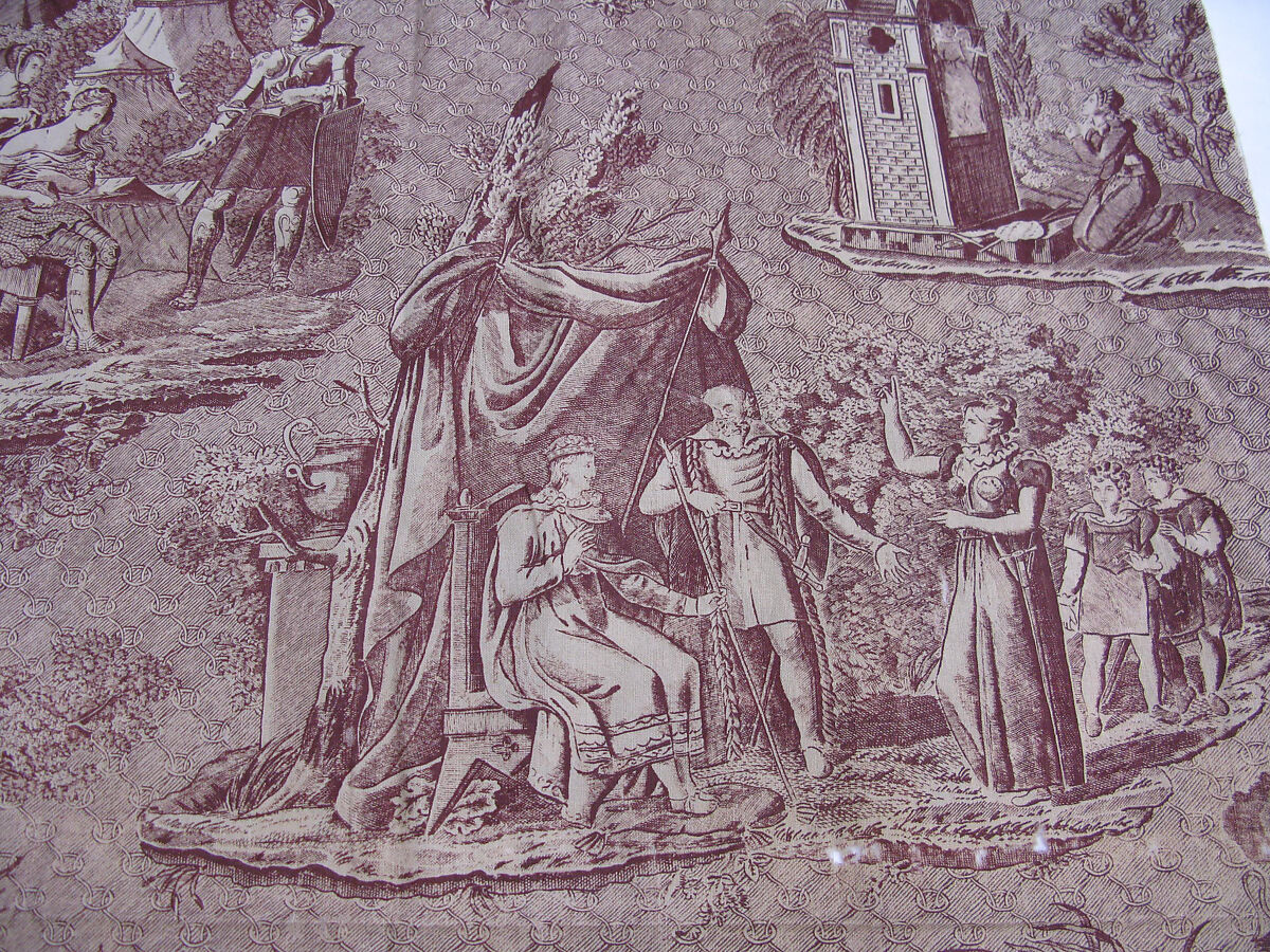 Joan of Arc, Designer: Charles Abraham Chasselat (French, Paris 1782–1843 Paris), Cotton, French