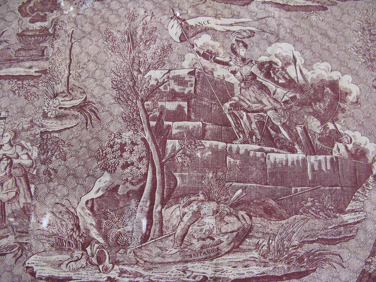 Joan of Arc, Designer: Charles Abraham Chasselat (French, Paris 1782–1843 Paris), Cotton, French