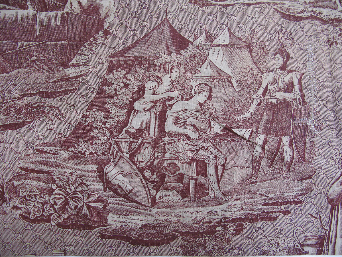 Joan of Arc, Designer: Charles Abraham Chasselat (French, Paris 1782–1843 Paris), Cotton, French