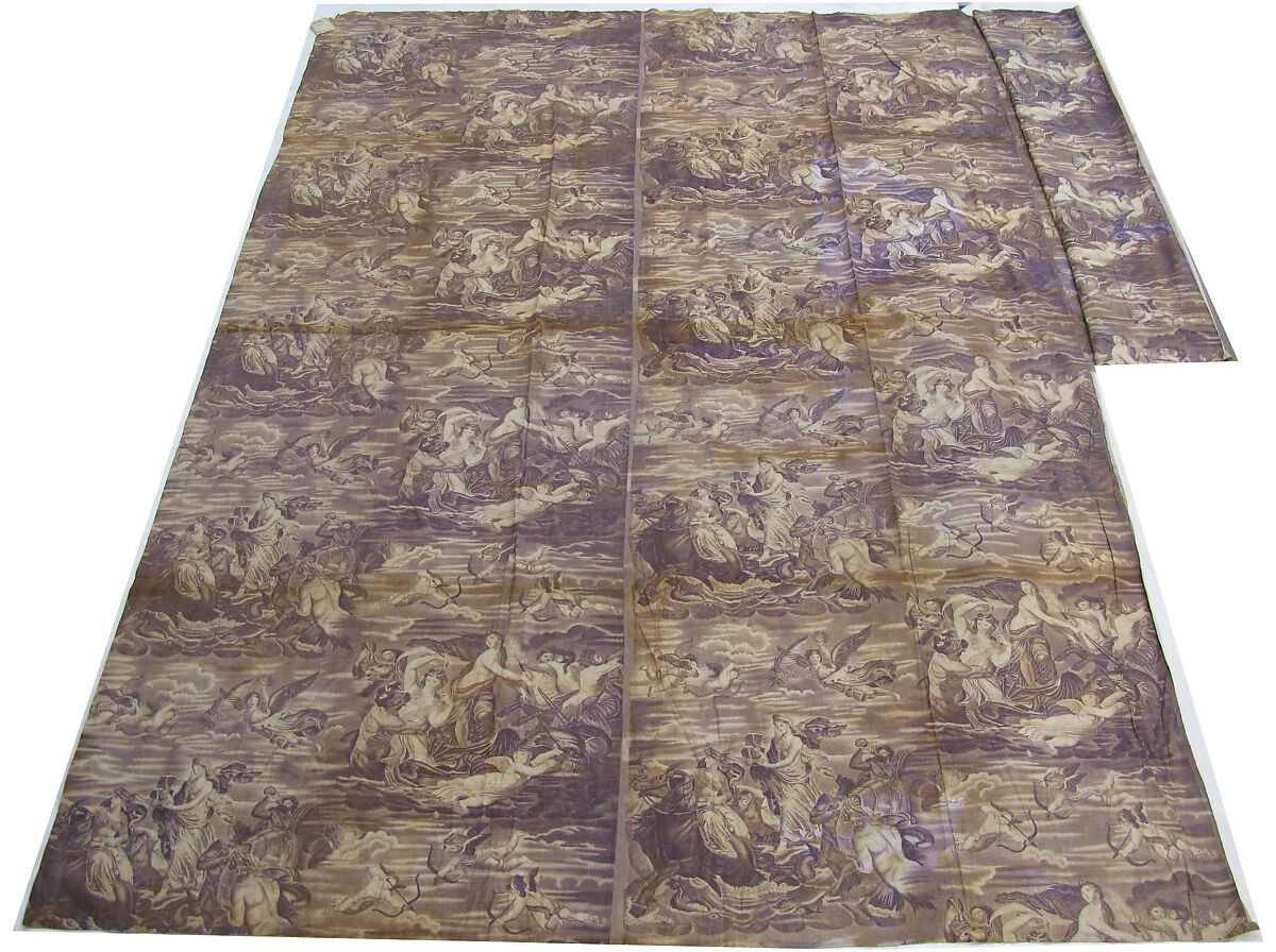 The Triumph of Galatea, Cotton, French 