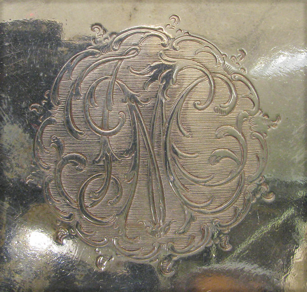 Salver (one of a pair), Probably by Thomas Hannam, Silver, British, London