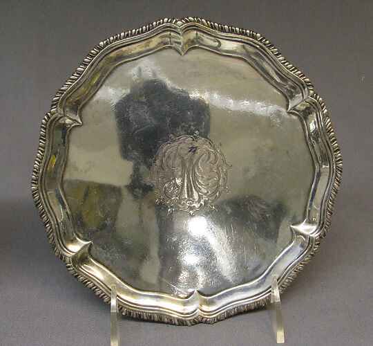 Salver (one of a pair)