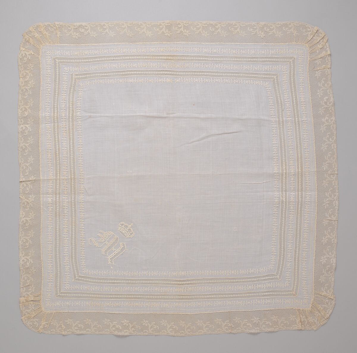 Handkerchief | French or Swiss | The Metropolitan Museum of Art