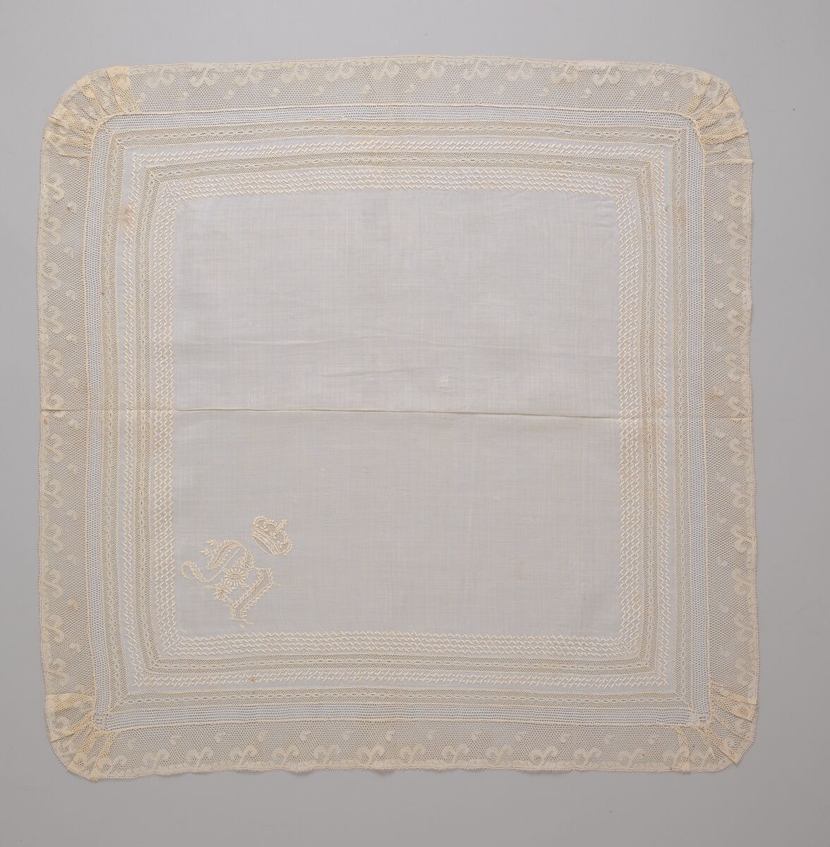 Handkerchief, Cotton, French or Swiss 