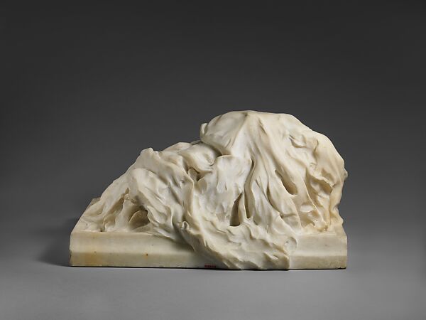 Funerary Portrait of Jacques Damala, Sarah Bernhardt (French, Paris 1844–1923 Paris), Marble, French, Paris