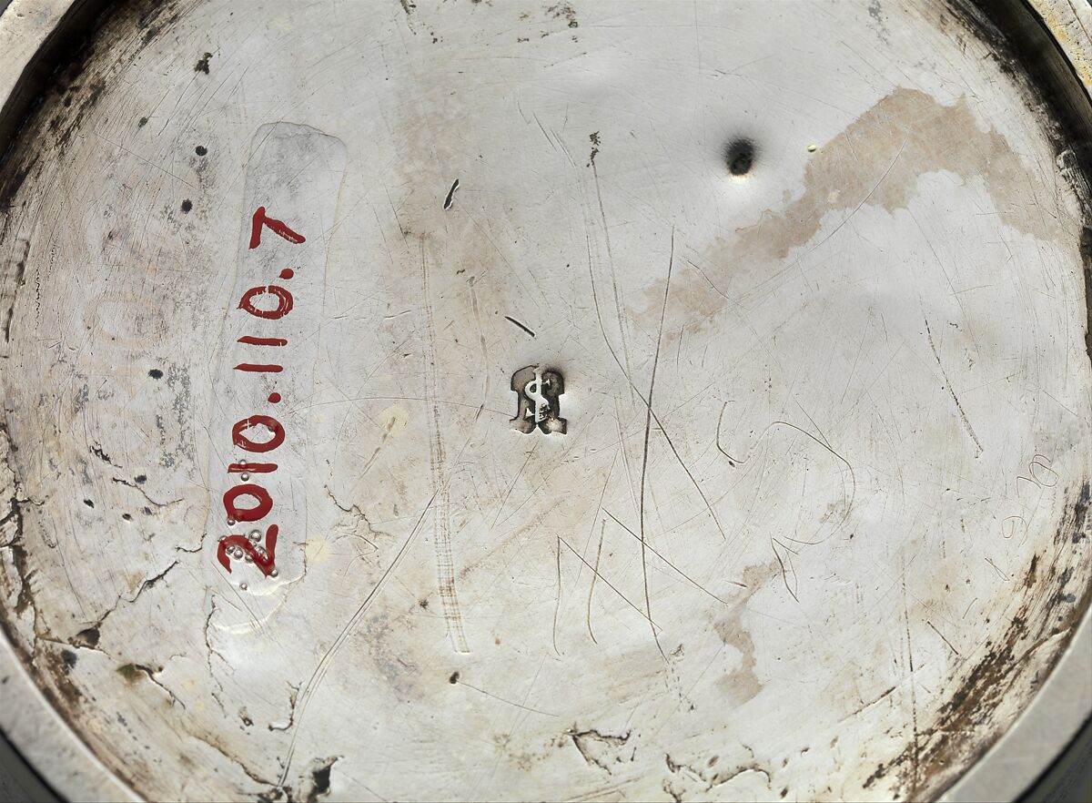 Beaker, Unidentified Master S.I., Silver, partly gilded, Hungarian, possibly Nagyszombat