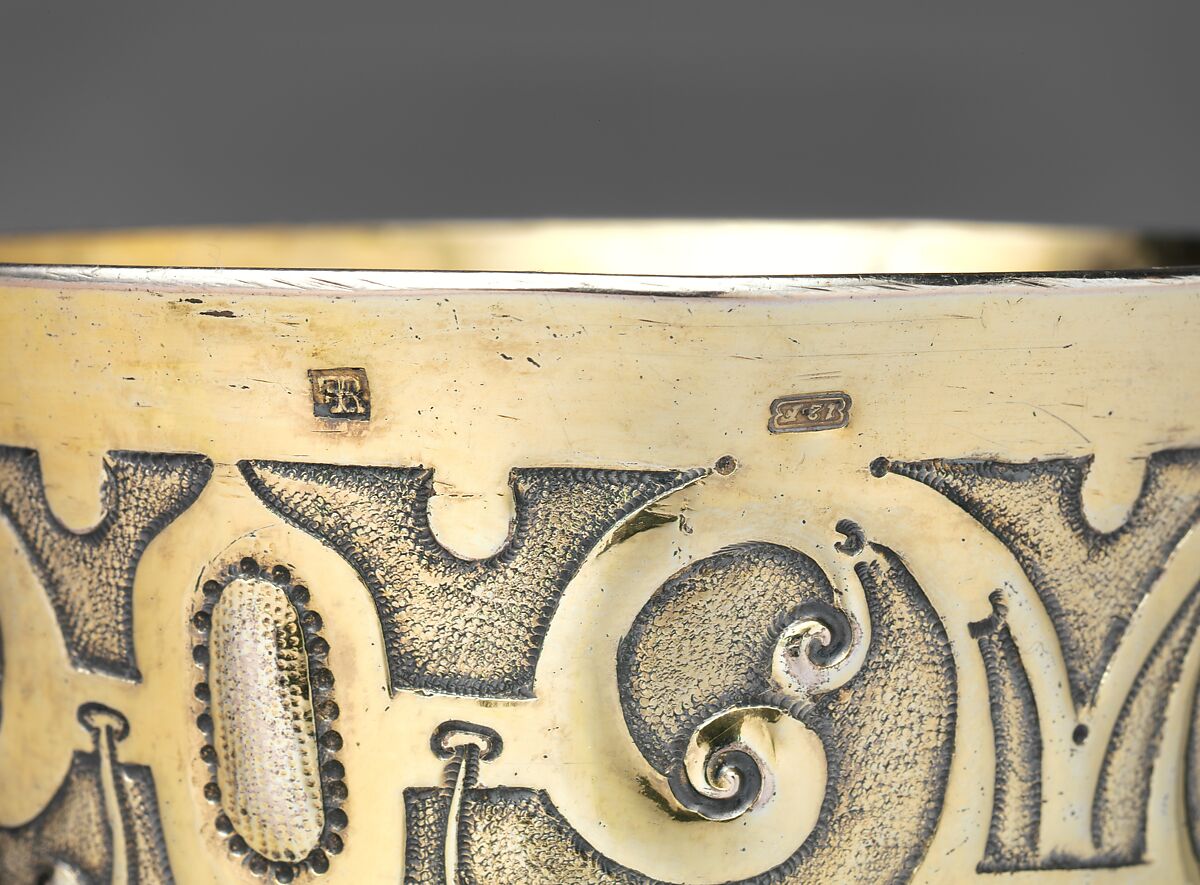 Standing cup, Gilded silver, possibly Hungarian