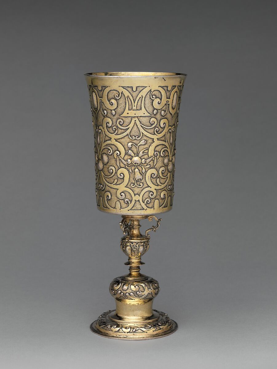 Standing cup, Gilded silver, possibly Hungarian 