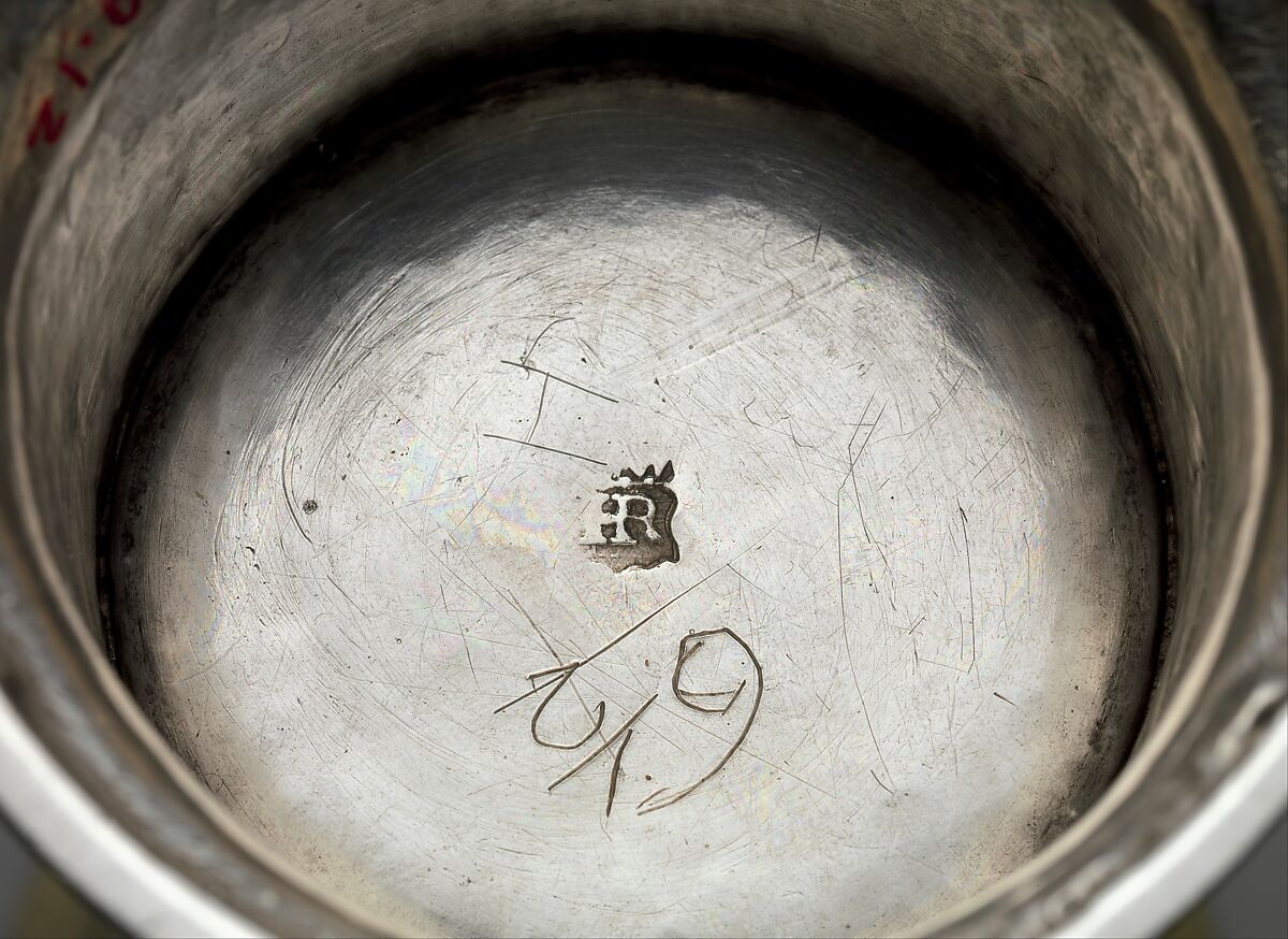 Footed beaker, Johannes (Hans) Retsch , Sr. (master 1608, died 1645), Gilded silver, Hungarian, Brassó