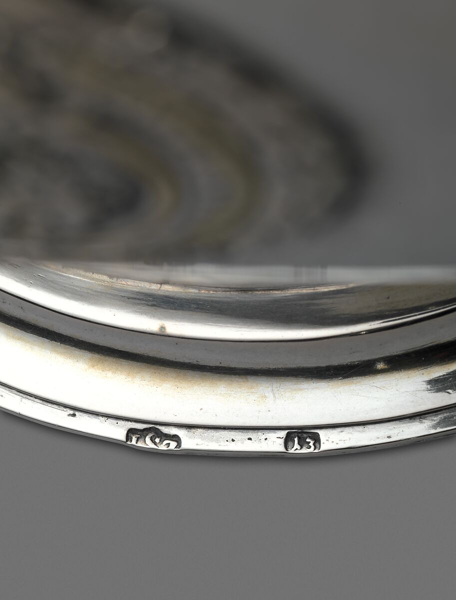 Wine decanter, Johannes Szakáll (active 1748–72), Silver, partly gilded, Hungarian, Kolozsvár