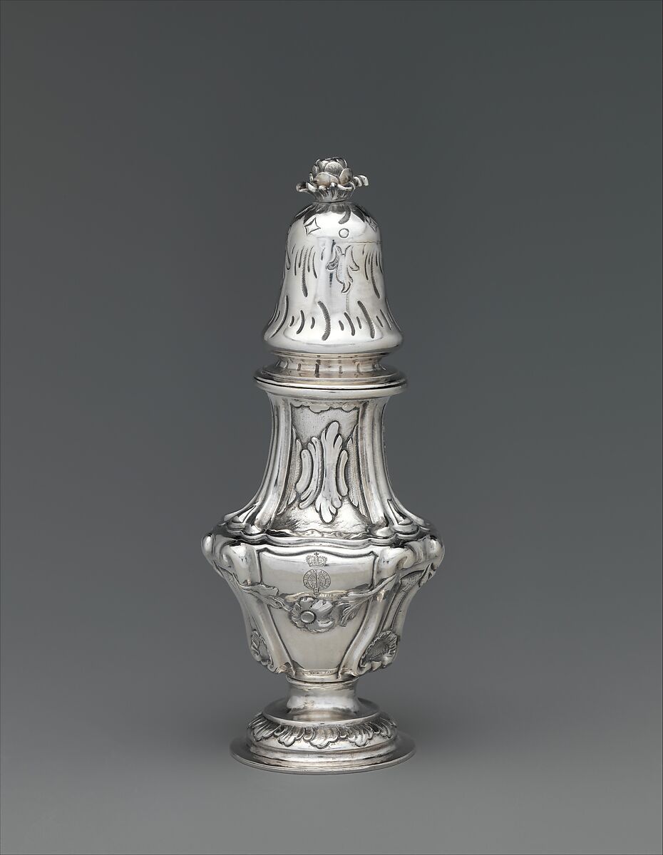 Mustard pot, Josephus Pasperger I (active 1762, died 1791), Silver, Hungarian, Pest 