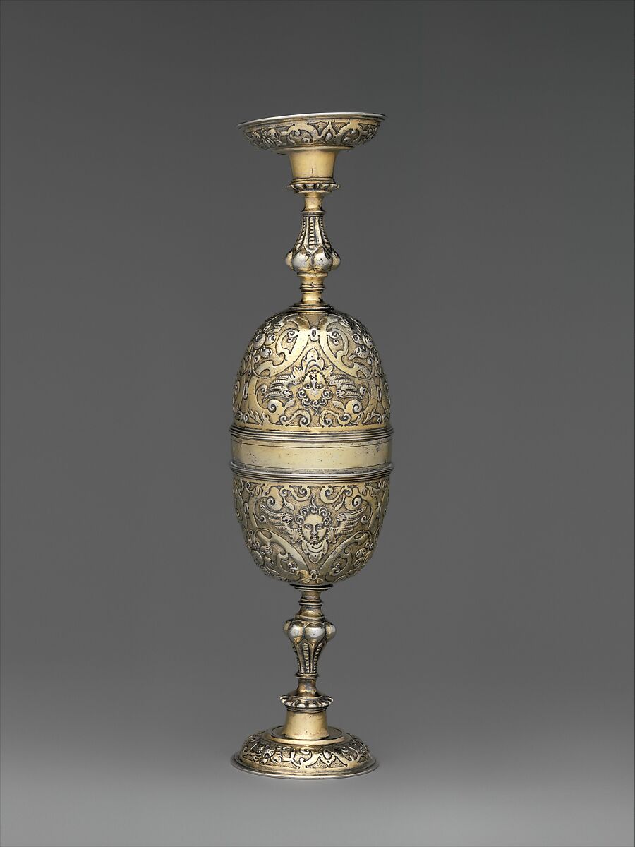 Double cup, Gilded silver, Hungarian 