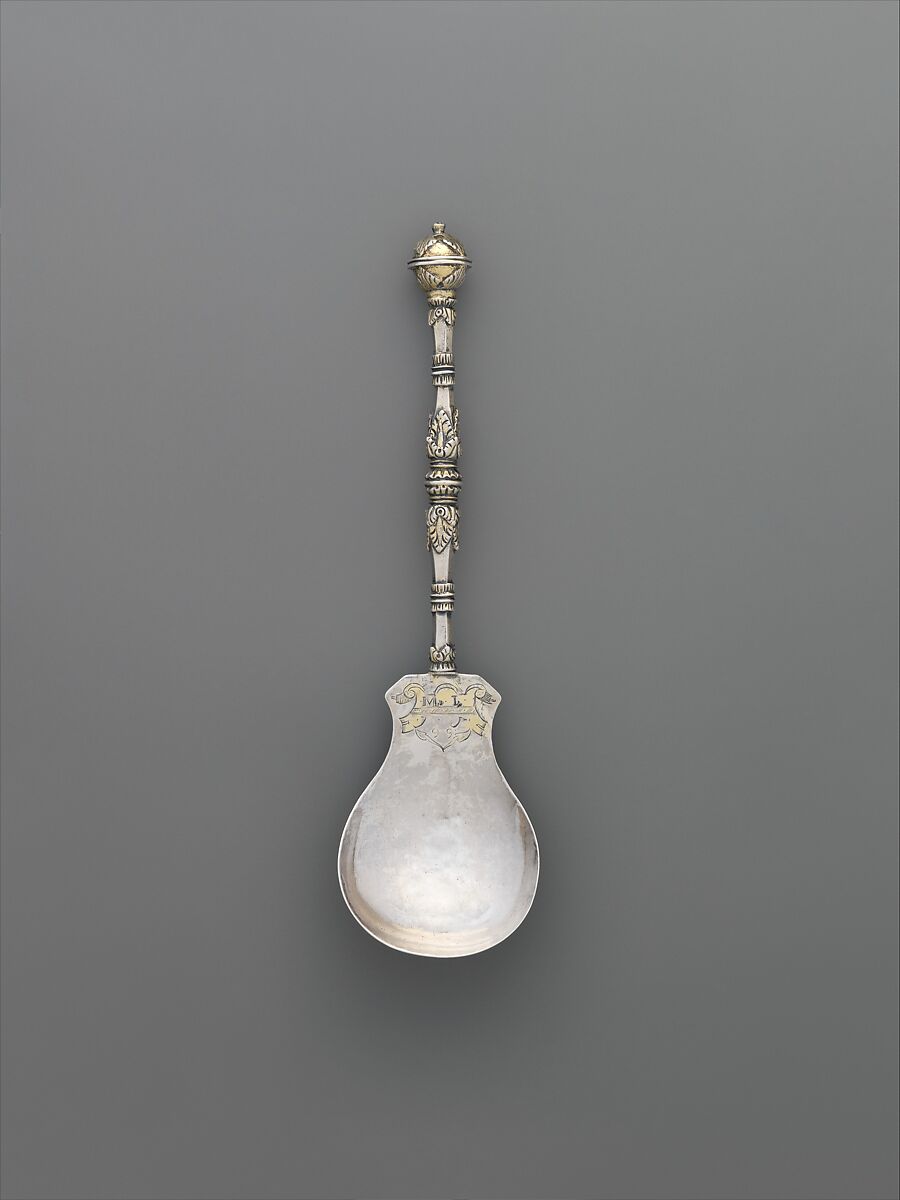 Spoon, Silver, Hungarian 