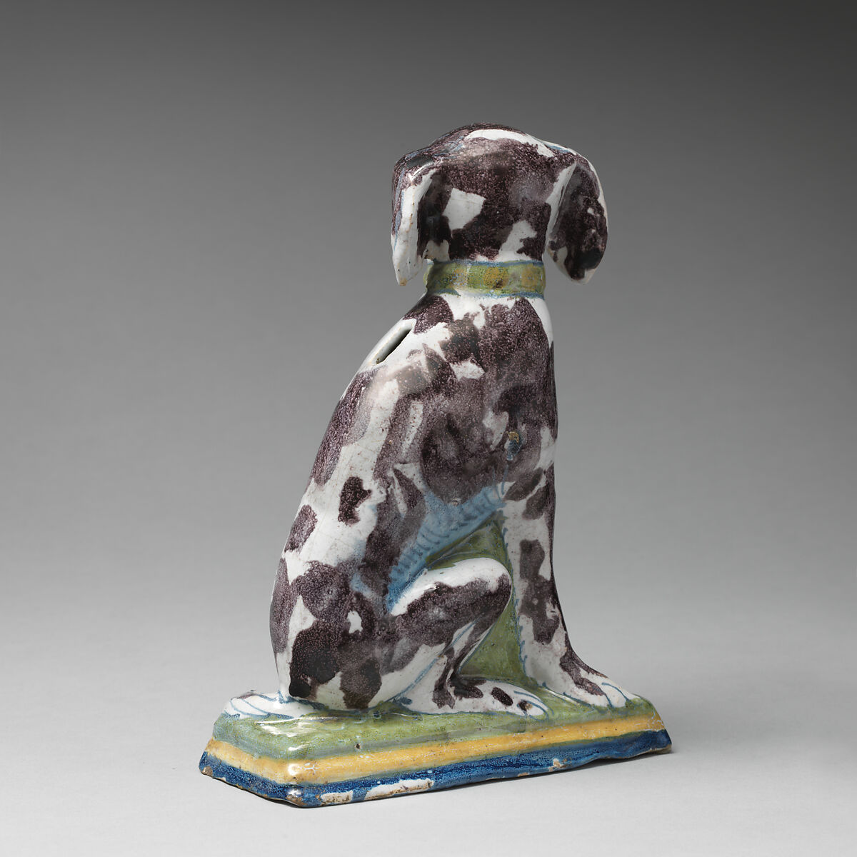 Money box, Tin-glazed earthenware, German, Brunswick (Braunschweig)