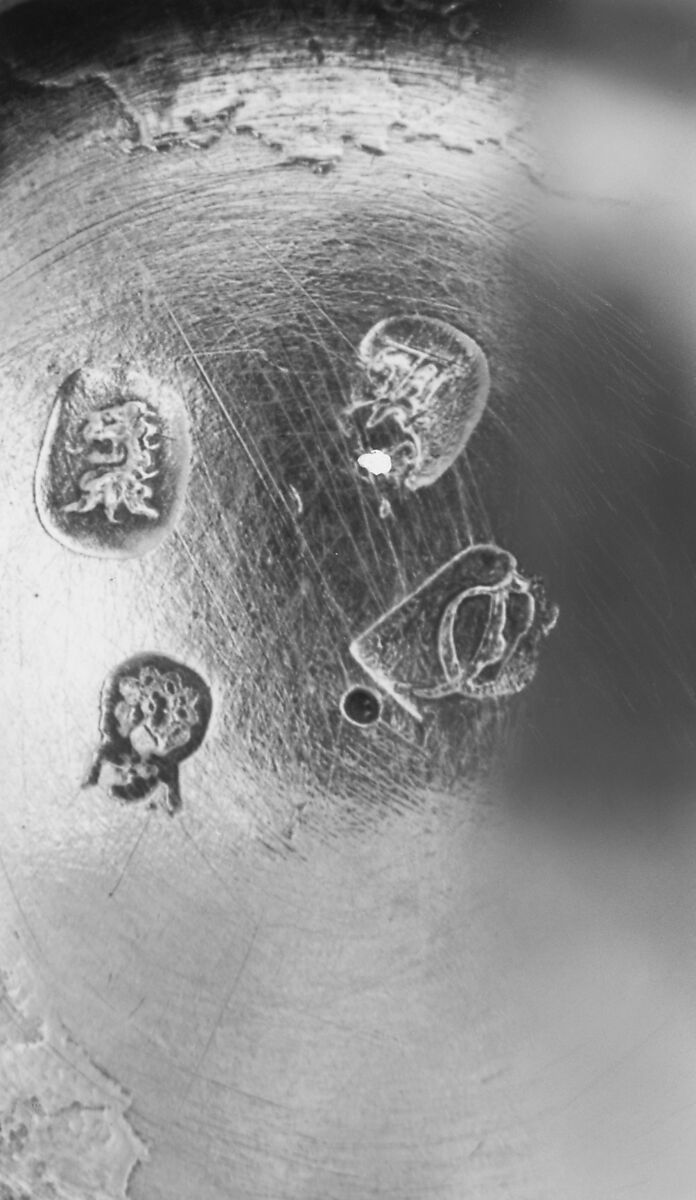 Jug with cover (one of a pair), Simon Pantin I (British, ca. 1672–1728), Silver gilt, British, London