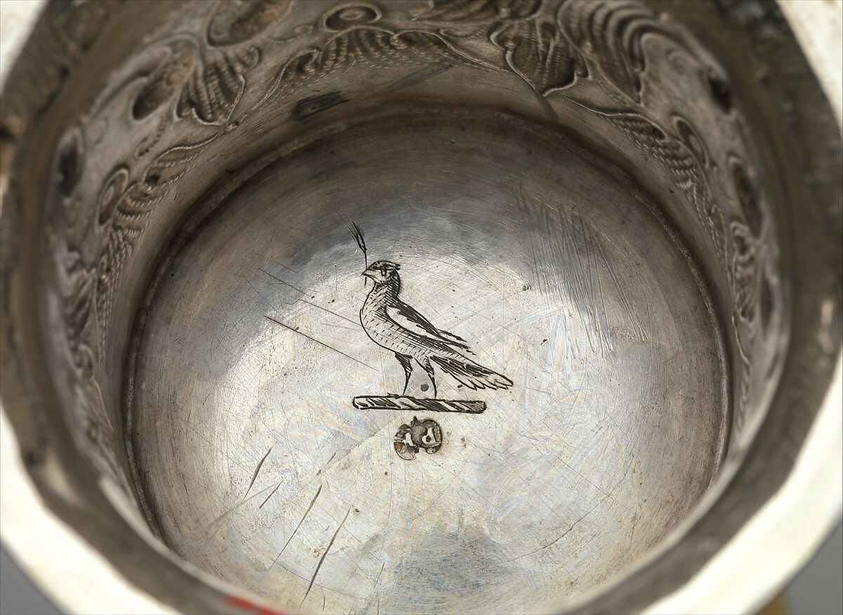 Footed beaker, Gilded silver, Hungarian