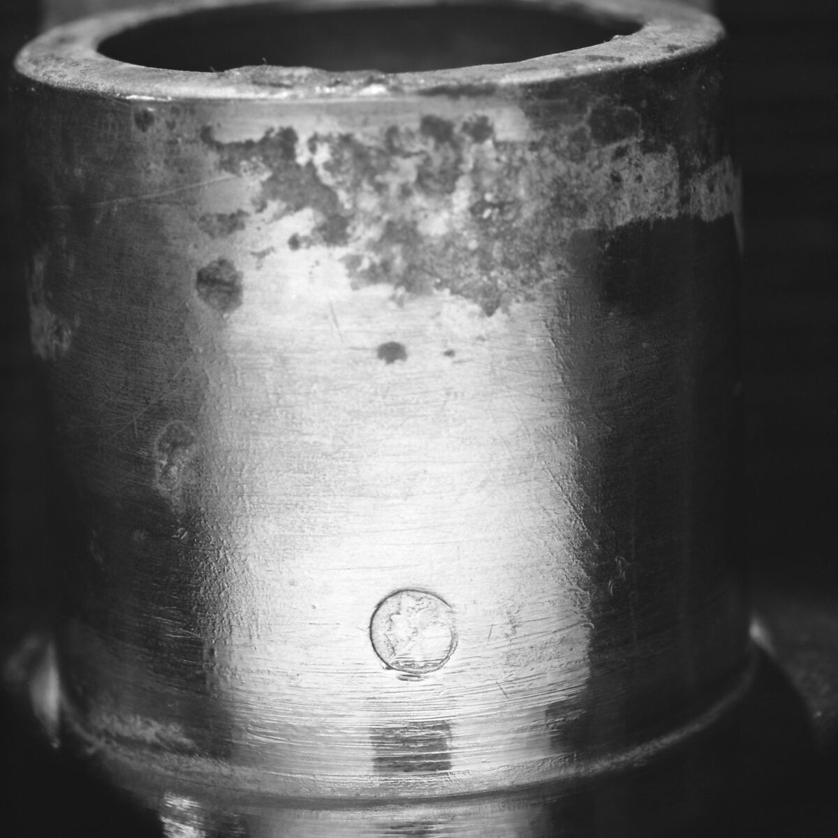 Candelabrum (one of a pair), Martin-Guillaume Biennais (French, 1764–1843, active ca. 1796–1819), Silver gilt, French, Paris