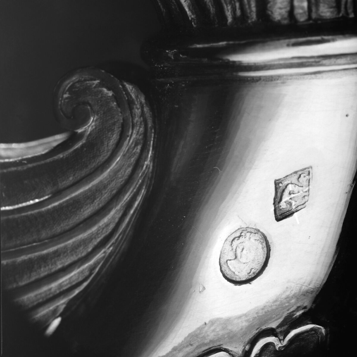 Candelabrum (one of a pair), Martin-Guillaume Biennais (French, 1764–1843, active ca. 1796–1819), Silver gilt, French, Paris