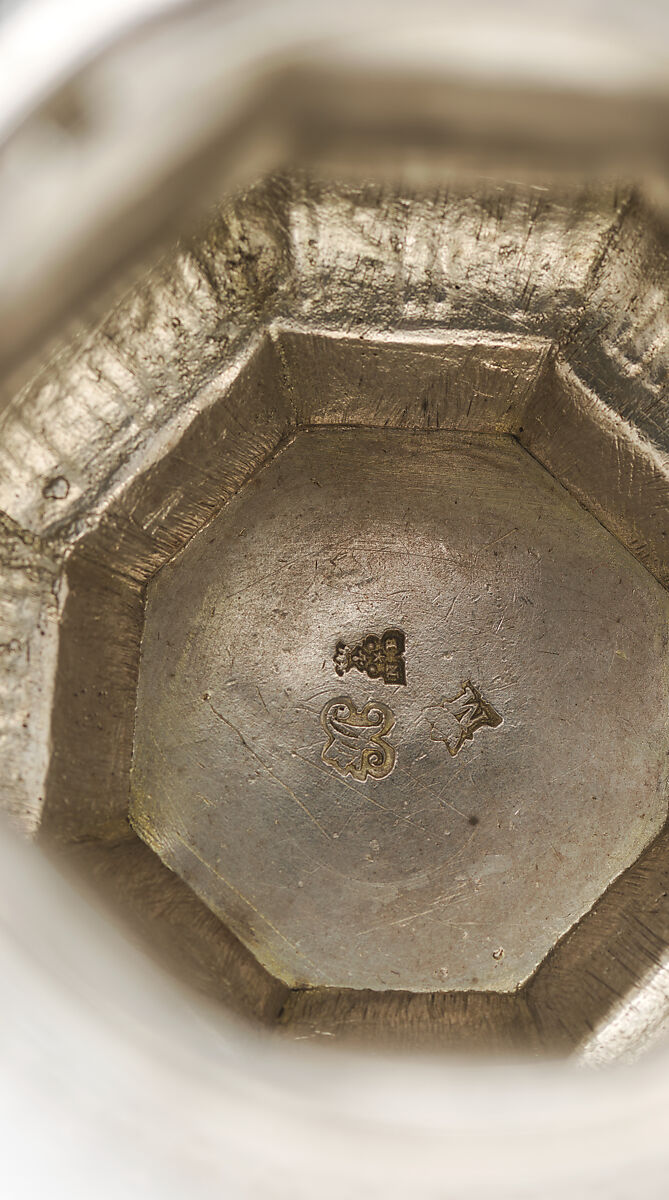 Sugar caster (one of a pair), Nicolas Besnier (French, 1686–1754, master 1714), Silver, French, Paris