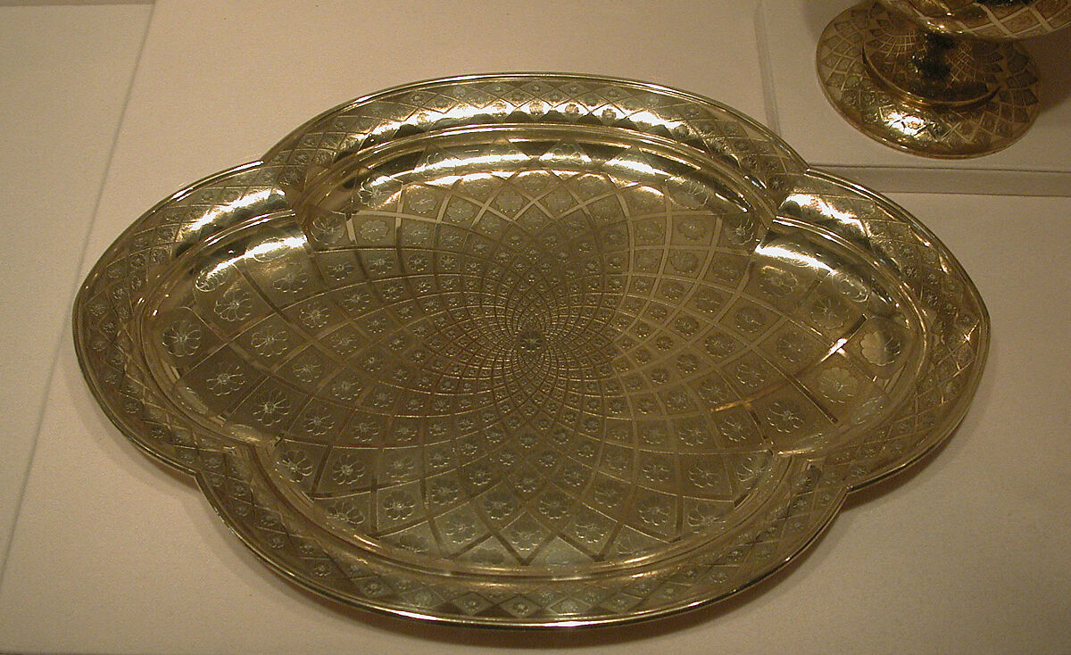 Basin, François-Desiré Froment-Meurice (1802–1855), Silver gilt, French, Paris 