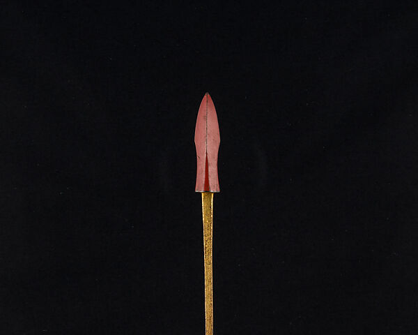 Arrowhead (<i>Yanone</i>), Steel, lacquer, gold, Japanese