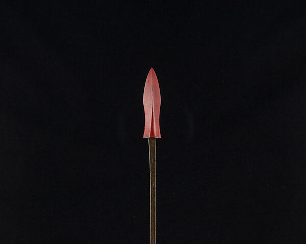 Arrowhead (<i>Yanone</i>), Steel, lacquer, gold, Japanese